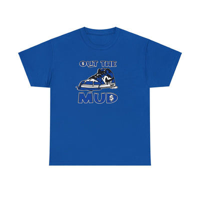 OUT THE MUD BLUE Heavy Cotton Tee