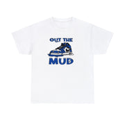 OUT THE MUD BLUE Heavy Cotton Tee