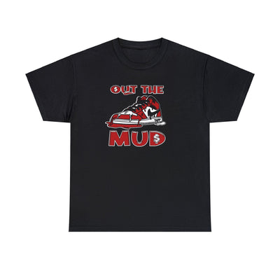 OUT THE MUD RED Heavy Cotton Tee