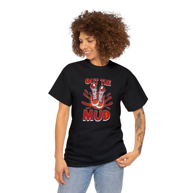 out the mud Heavy Cotton Tee